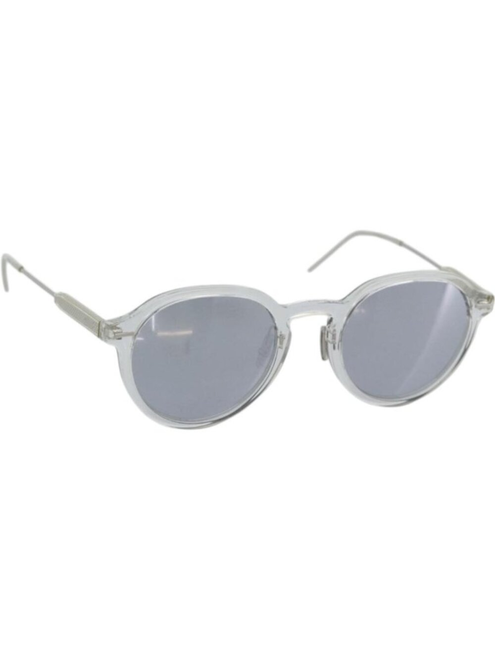Christian Dior Sunglasses Plastic Clear Silver